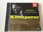Mahler Das lied von der erde Otto Klemperer JAPAN CD, Cd's en Dvd's, Ophalen of Verzenden, Romantiek, Zo goed als nieuw, Orkest of Ballet