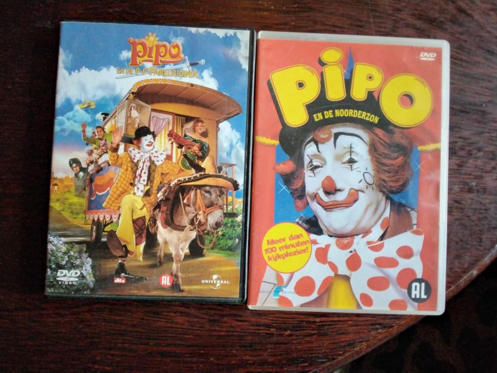Pipo 2 dvds, origineel, Avontuur, Alle leeftijden, Boxset, Ophalen of Verzenden