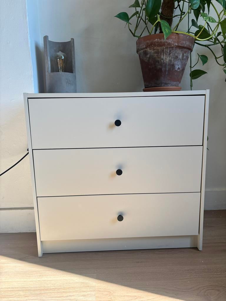 Gursken ladekast Ikea, Huis en Inrichting, Kasten | Ladekasten, Ophalen, 50 tot 100 cm, Zo goed als nieuw, 3 of 4 laden