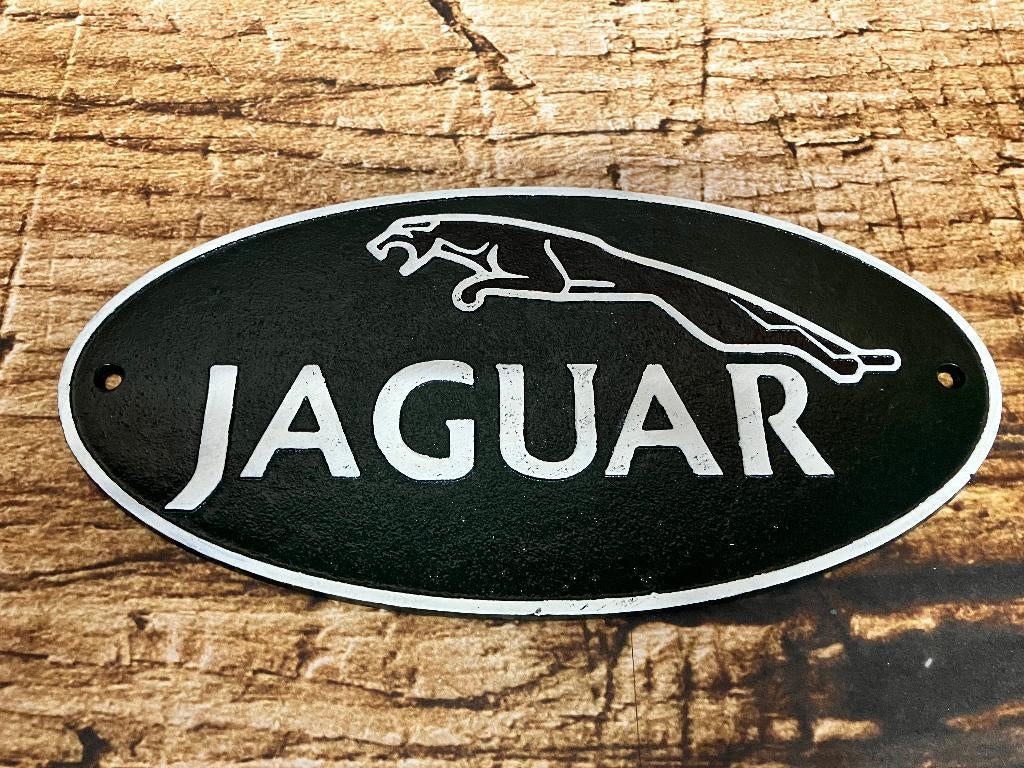 Reclamebord met Jaguar opdruk., Ophalen of Verzenden, Nieuw, Auto's