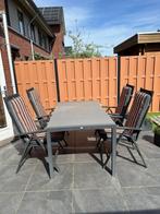 Hartman tuintafel met 4 stoelen, Ophalen, 4 zitplaatsen, Gebruikt, Eettafel