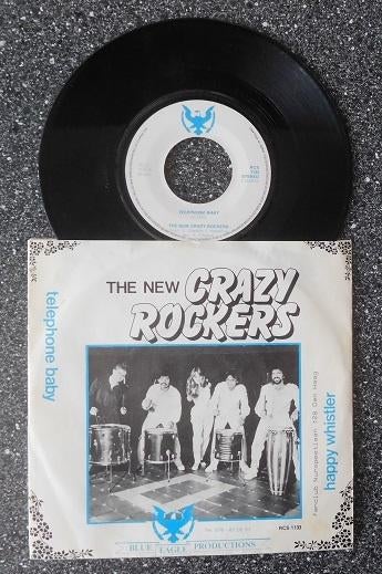 The New Crazy Rockers - telephone baby (vanaf € 2,00), Ophalen of Verzenden, Zo goed als nieuw, 7 inch, Levenslied of Smartlap