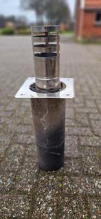 RVS Muurdoorvoer Kachelpijp - Diameter 150mm, Ophalen of Verzenden, Gebruikt, Overige soorten