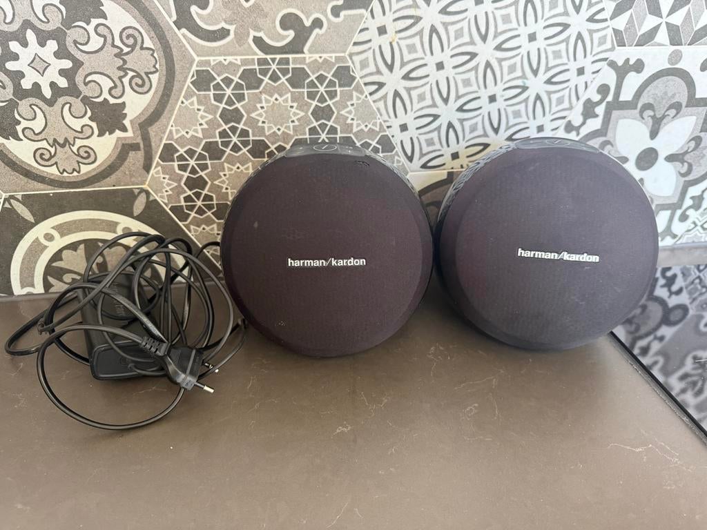 Harman Kardon Omni 10 speakers (set van 2), Overige merken, Gebruikt, Ophalen of Verzenden, Minder dan 60 watt