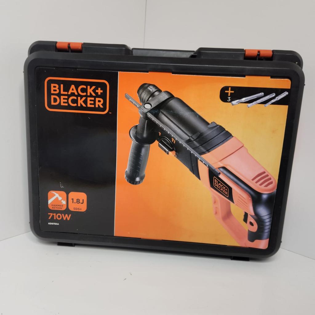 Black & Decker KD975KA 710W Hammer Drill | Nieuw, Black en Decker, Nieuw, Support@blackendecker.com, 701 E. Joppa Road
Towson, MD 21286
USA