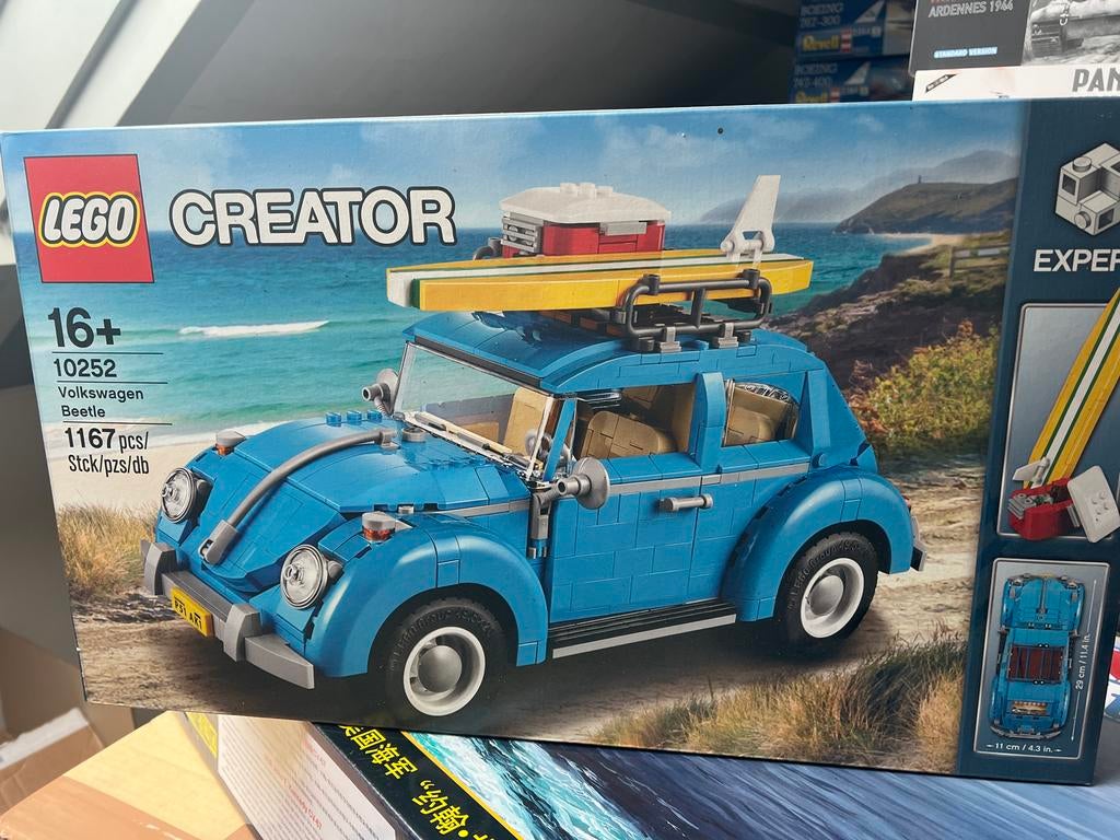 Lego Creator Volkswagen Kever 10252, Ophalen of Verzenden, Zo goed als nieuw, Complete set, Lego