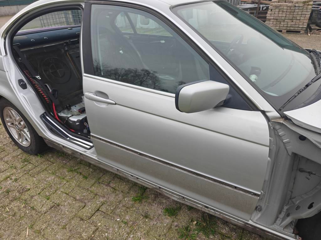 BMW E46 deur rechtsvoor sedan/touring, Auto-onderdelen, Ophalen, Gebruikt, Deur, BMW