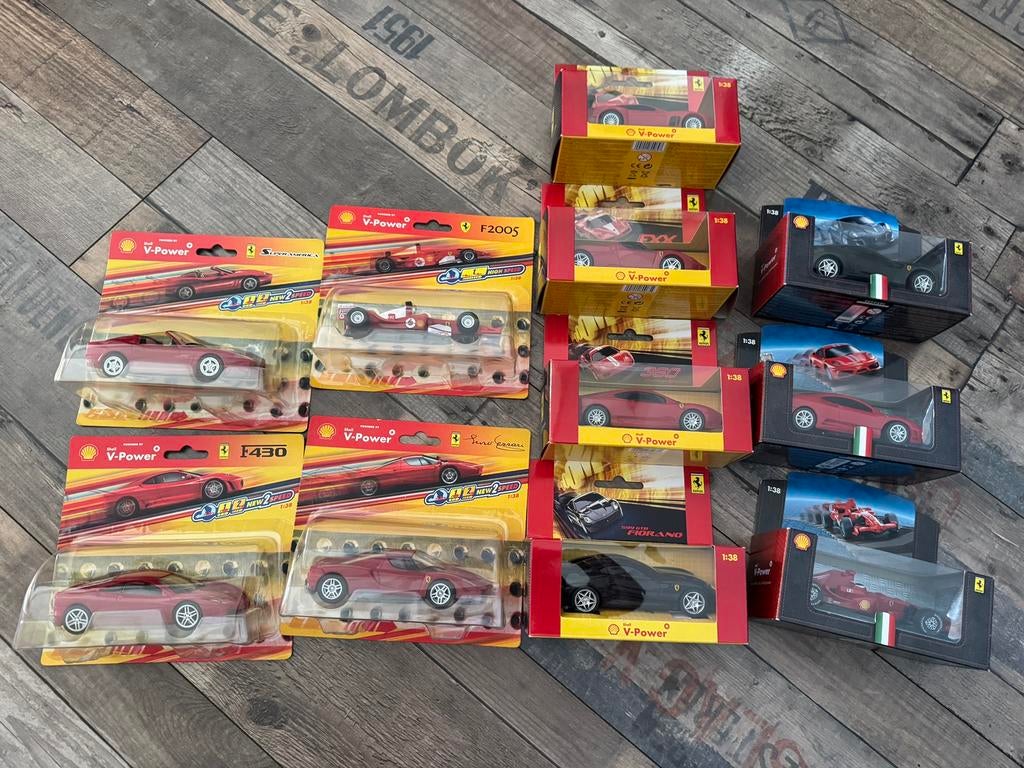 Modelauto’s Ferrari schaal 1:38, Hobby en Vrije tijd, Ophalen of Verzenden, Zo goed als nieuw, Auto, Overige merken