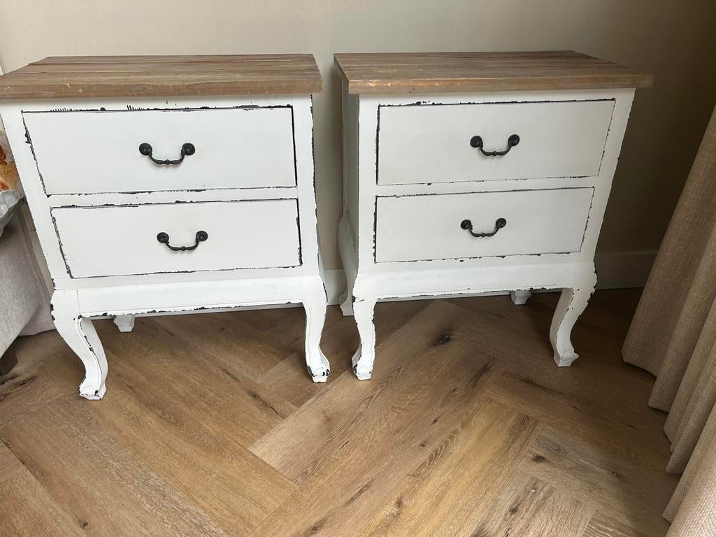 2 Brocante kastjes, Huis en Inrichting, Kasten | Overige, Ophalen, Zo goed als nieuw