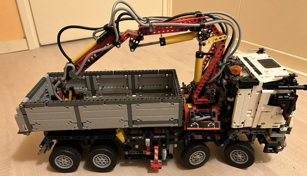Lepin Blocks Technic Mobiele Kraan MKII, Ophalen, Zo goed als nieuw, Overige merken