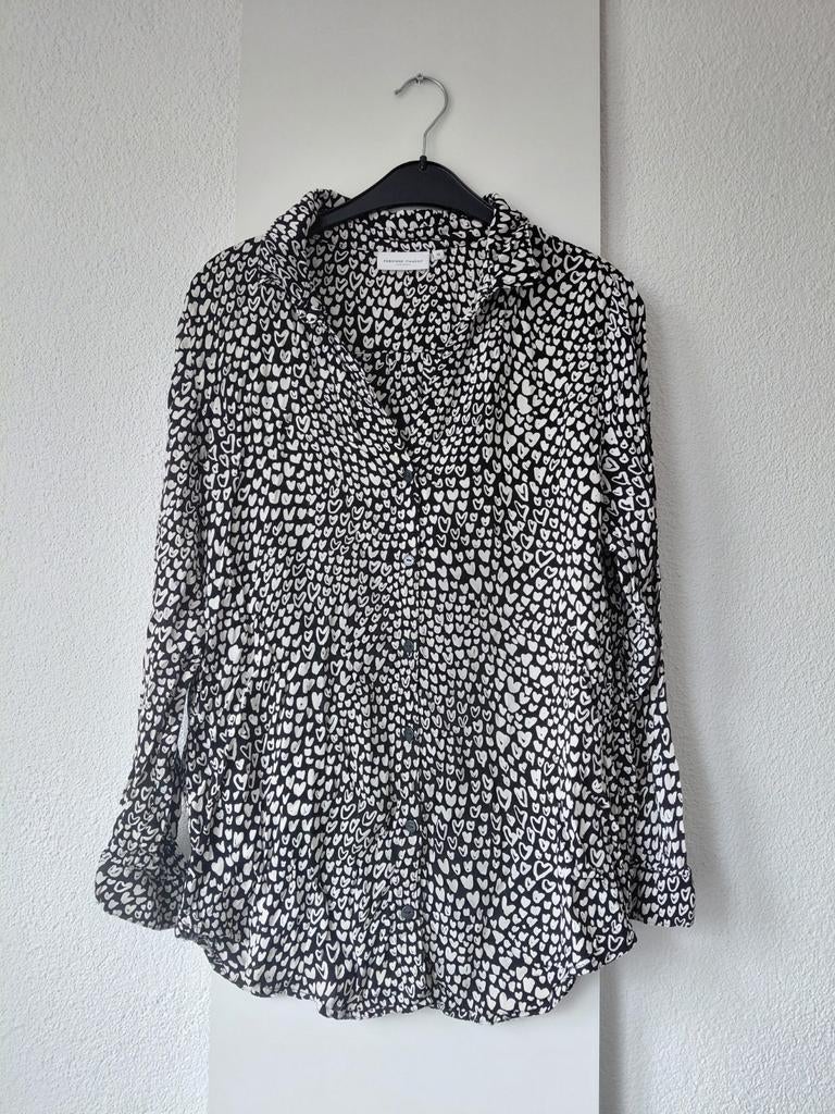 Fabienne Chapot blouse nina 40, Maat 38/40 (M), Wit, Ophalen of Verzenden, Zo goed als nieuw