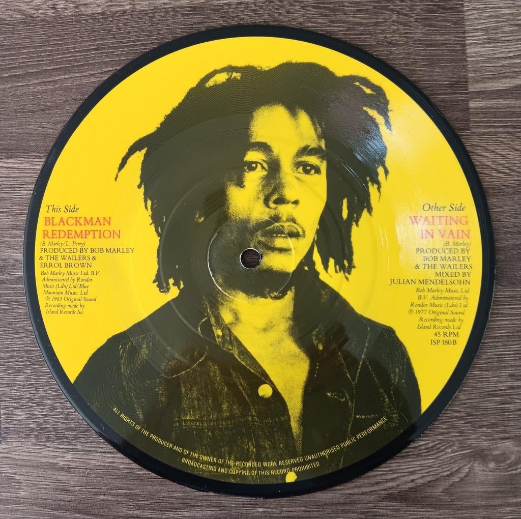 Bob Marley & The Wailers - Waiting in Vain - Picture Disc, Wereldmuziek, 7 inch, Single, Ophalen of Verzenden