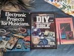 3 boeken over elektrische gitaren en DIY, Boeken, Ophalen of Verzenden, Gelezen, Instrument, Diverse auteurs