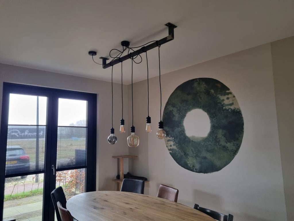 Eettafel lamp, Ophalen, 75 cm of meer