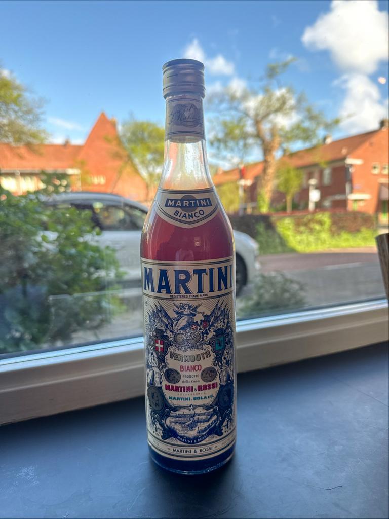 Vintage Martini Bianco fles - Ongeopend, Ophalen of Verzenden
