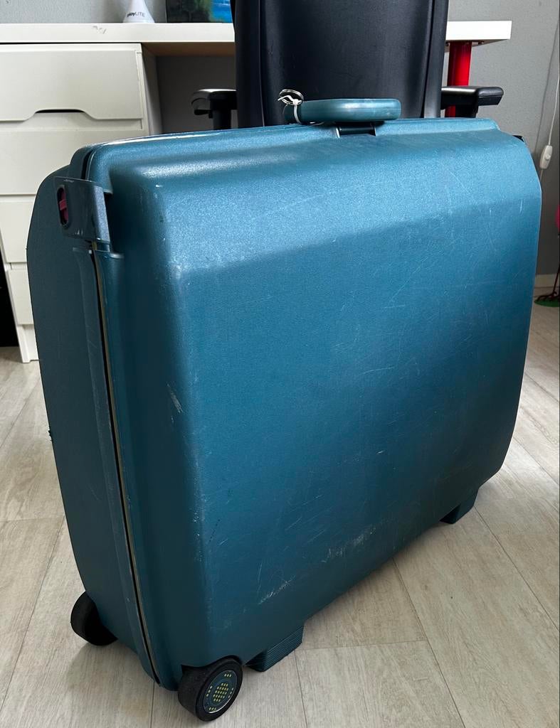 2 Samsonite Koffers, Gebruikt, Hard kunststof, 45 tot 55 cm, 70 cm of meer