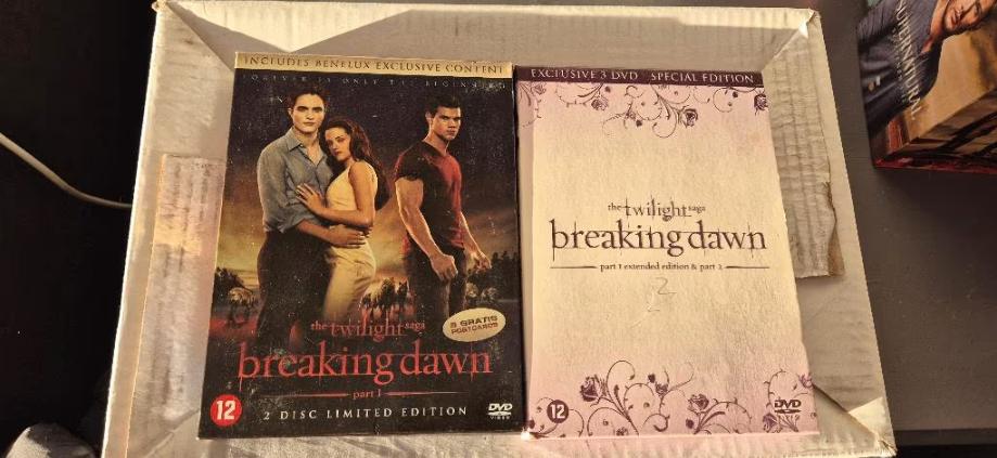 Twilight Saga DVD's - Complete Collectie, Boxset, Science Fiction en Fantasy, Ophalen of Verzenden, Zo goed als nieuw