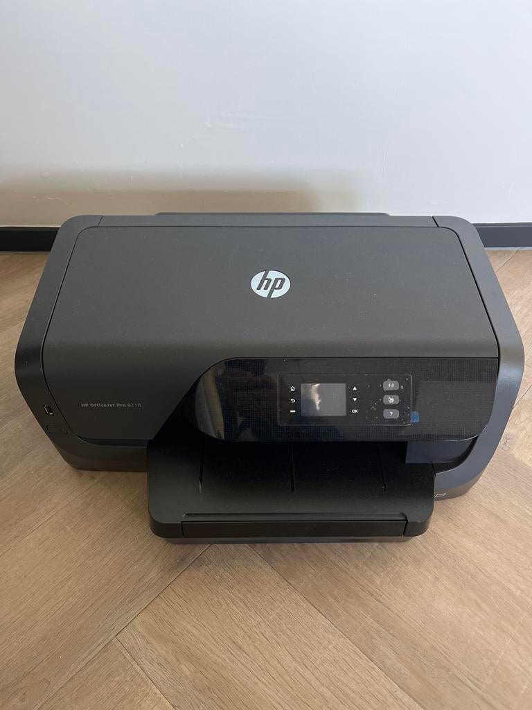 HP OfficeJet Pro 8210 Printer - Zwart, Computers en Software, Printers, Gebruikt, Printer, Inkjetprinter, Kleur printen
