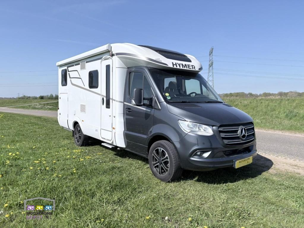 Hymer B580 MC | 2021 | 27000 KM | 1e eigenaar | Org.NL, Luifel, Ringverwarming, Tot en met 2, Bedrijf