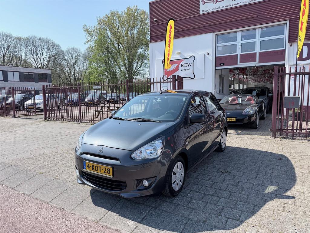 Mitsubishi Space Star 1.0 71PK Auto Stop & Go Inform, Euro 5, Gebruikt, Origineel Nederlands, Bedrijf