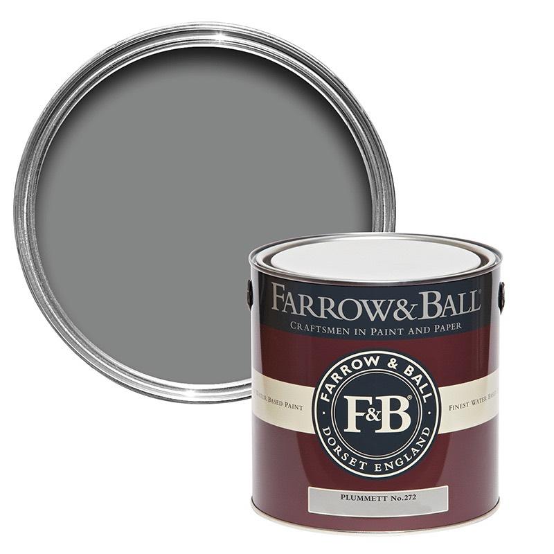 Farrow & Ball muur verf Plummett , Nieuw, Verf, Wijchen, Grijs