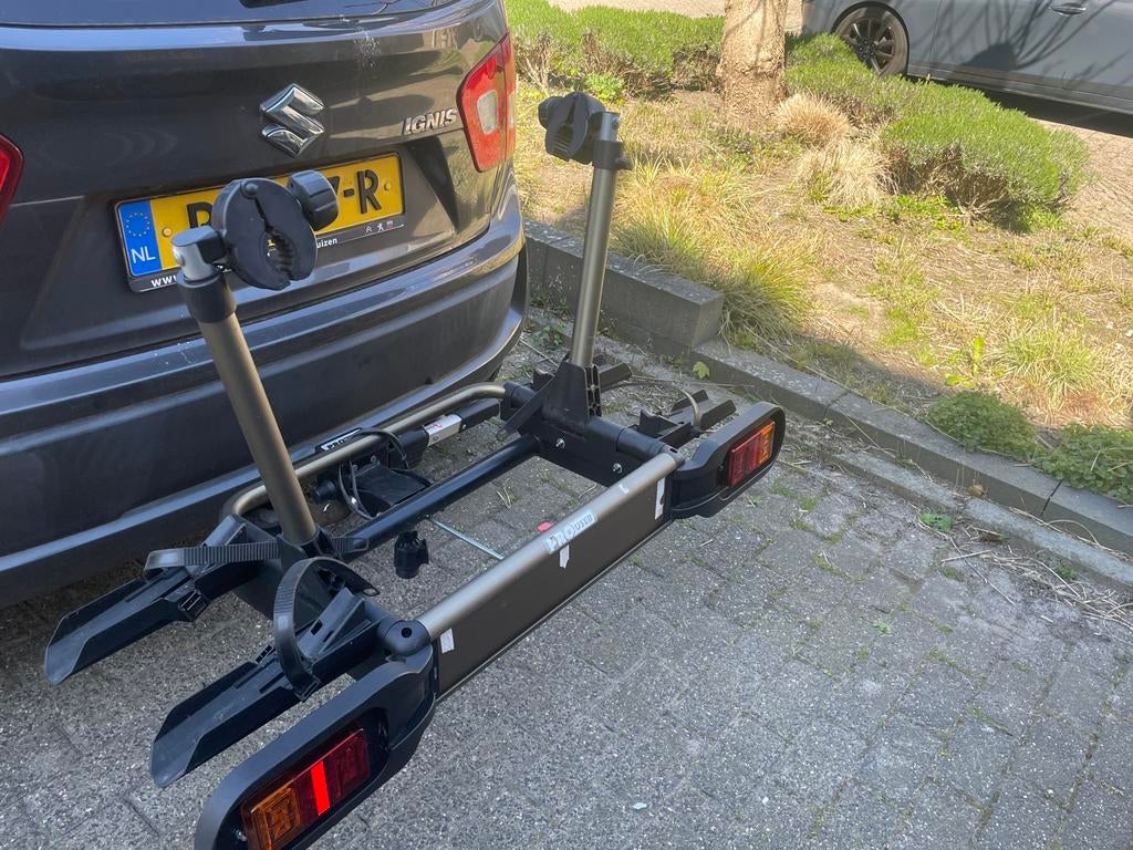 Pro user compact fietsendrager, Elektrische fiets, Ophalen of Verzenden, Zo goed als nieuw, 2 fietsen