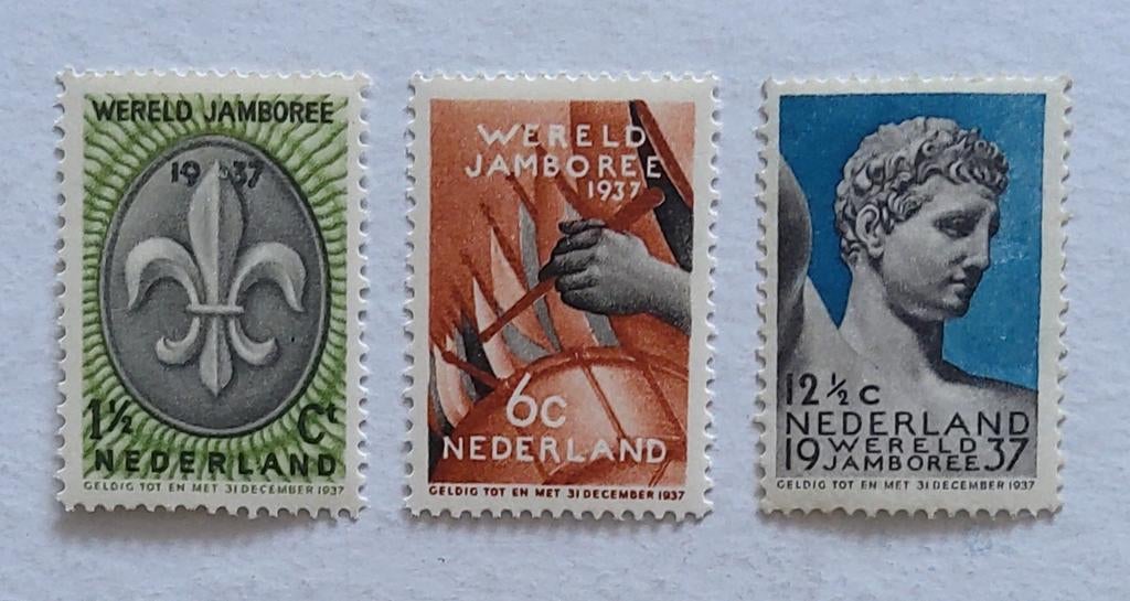 WERELD JAMBOREE VOGELENZANG  1937., Postzegels en Munten, Ophalen of Verzenden