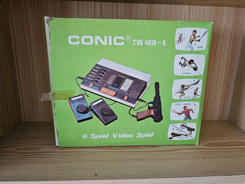 Conic TVG 4010-6 retro spelcomputer (onbekende werking), Spelcomputers en Games, Ophalen, Niet werkend