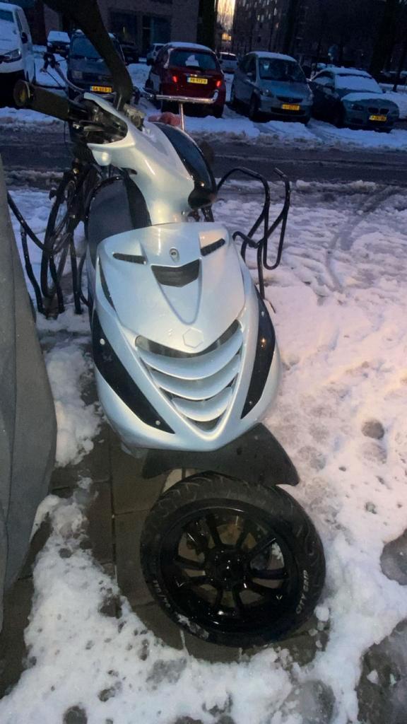 Piaggio Zip SP 80cc – Bleu Grey Gold Metallic, Fietsen en Brommers, Brommeronderdelen | Scooters, Zo goed als nieuw, Piaggio, Overige typen