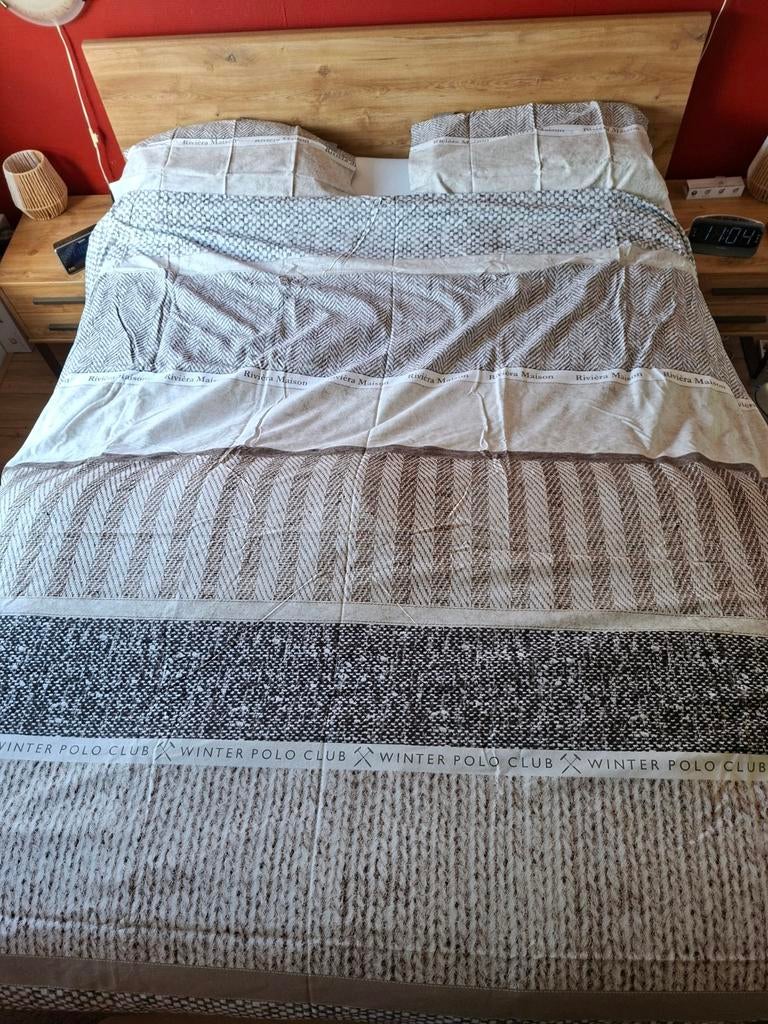 Rivièra Maison dekbedovertrek 220x240, Overige kleuren, Overige maten, Dekbedovertrek, Ophalen of Verzenden