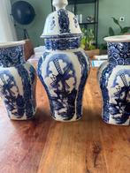 Kast stel delfts blauw, Ophalen