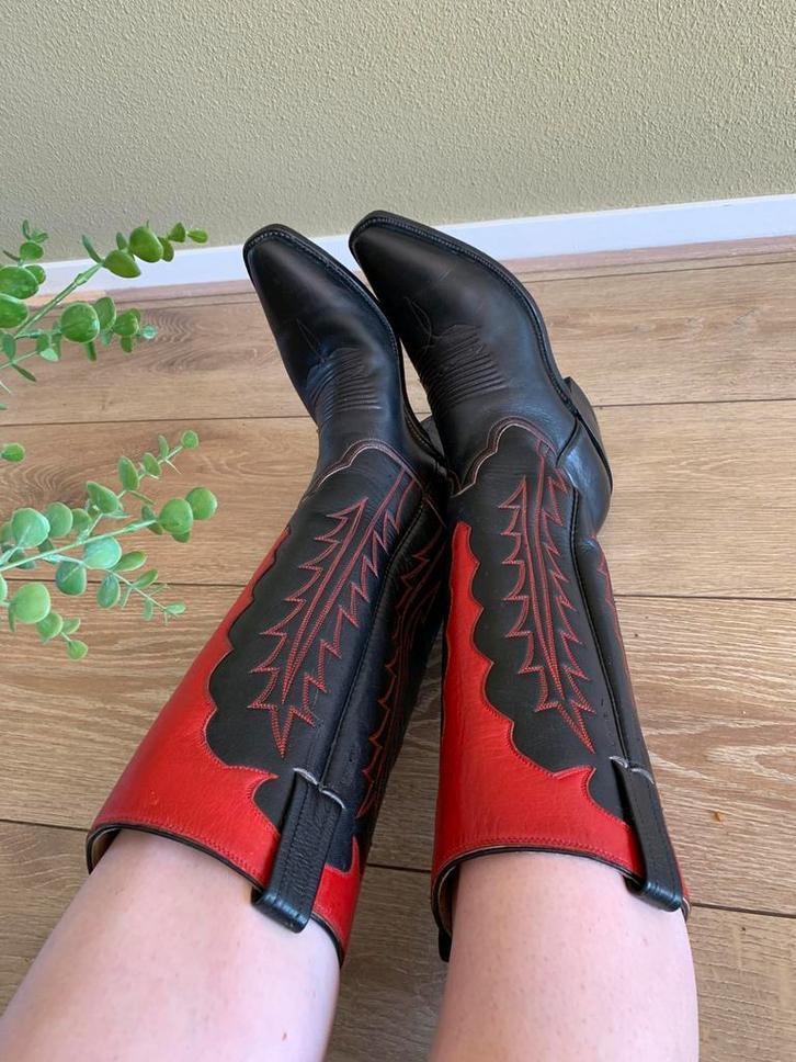 Laramie hoge cowboylaarzen 38 39 western boots laarzen, Kleding | Dames, Schoenen, Zo goed als nieuw, Hoge laarzen, Zwart, Ophalen of Verzenden