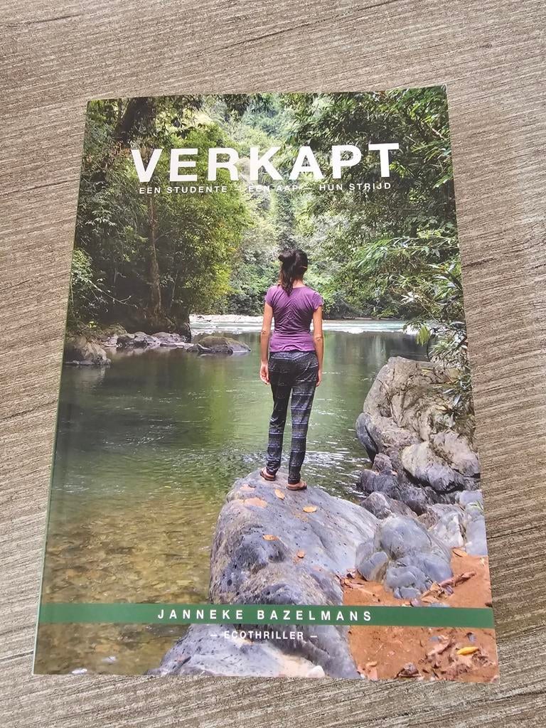 Verkapt: Een ecothriller van Janneke Bazelmans, Ophalen of Verzenden, Gelezen, Janneke Bazelmans