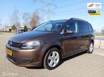 Volkswagen Touran 1.4 TSI Trendline 7p/clima/navi/apk, Voorwielaandrijving, Euro 5, Gebruikt, Zwart