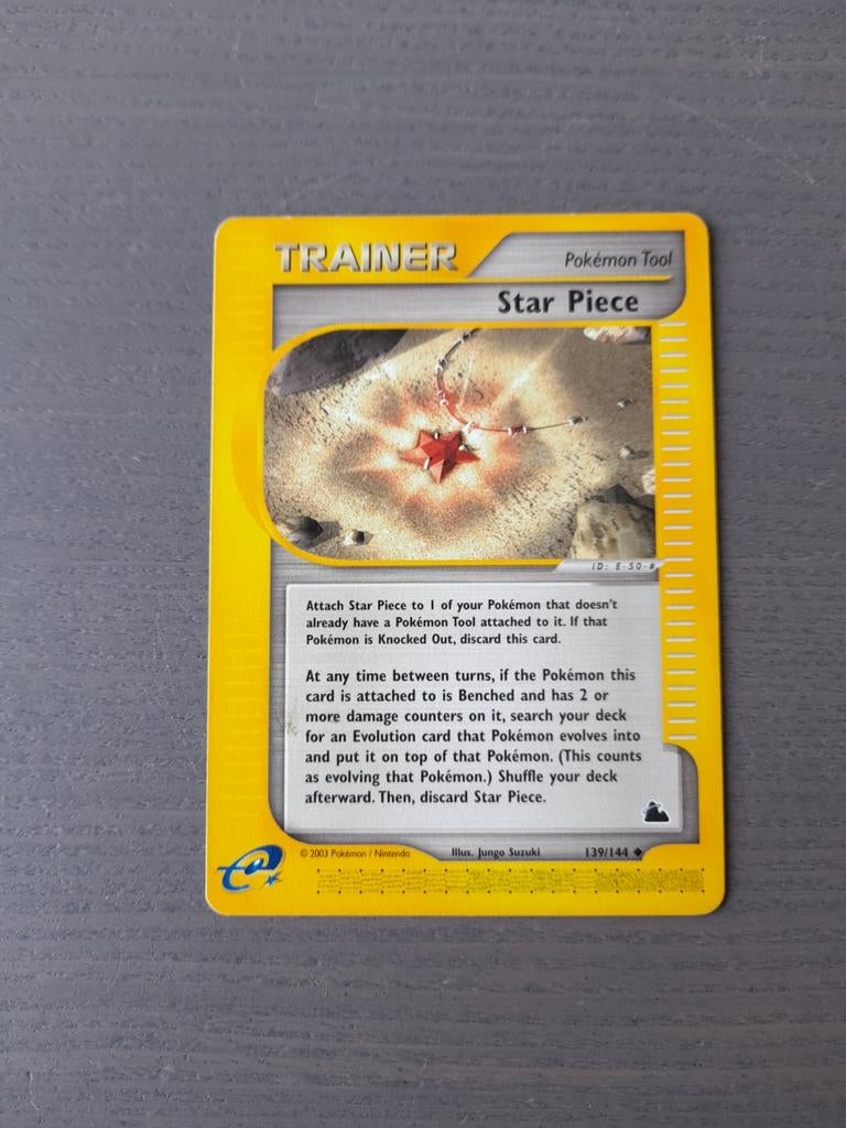 2003 skyridge 139/144 star piece, Ophalen of Verzenden, Gebruikt, Losse kaart