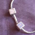 Zilveren Coolkids Armband met Twee Bedels, Verzenden, Zilver, Zilver