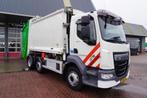 DAF LF 220 FAG Terberg Vuilniswagen achterlader Euro6, Wit, Origineel Nederlands, Bedrijf, Diesel