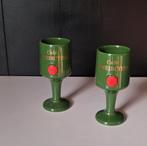 Mok Groen Café Bénédictine, Ophalen of Verzenden, Zo goed als nieuw, Overige stijlen, Kop(pen) en/of Schotel(s)