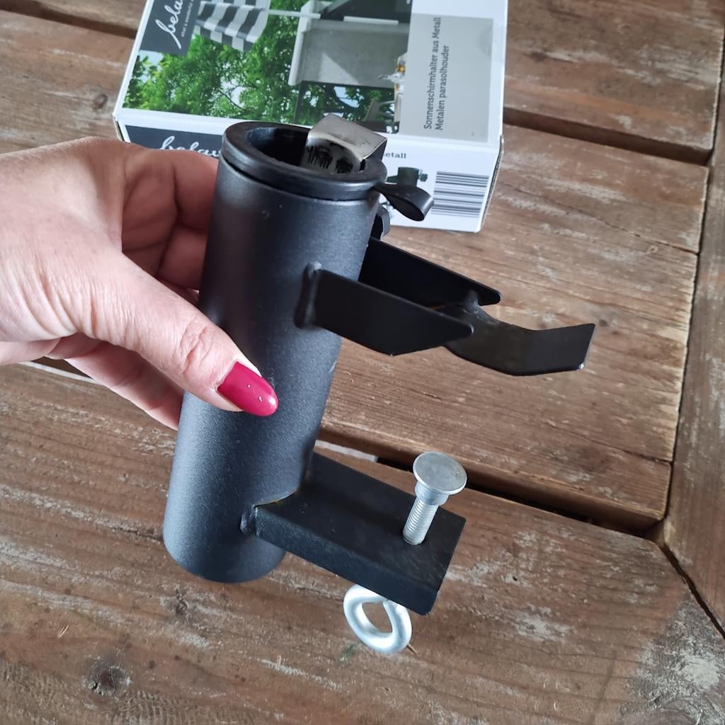 Balkon parasol houder, Tuin en Terras, Parasols, Ophalen of Verzenden, Nieuw, Minder dan 1 meter, Parasolvoet