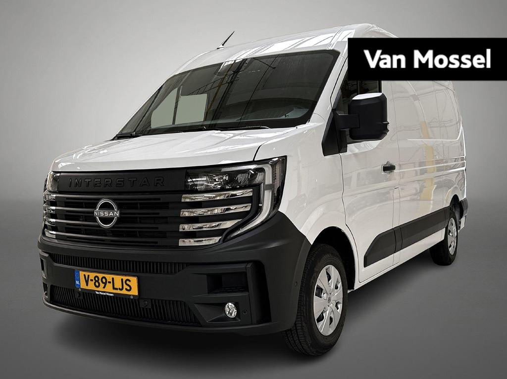 Nissan Interstar-e L2H2 Limited 87 kWh Lat om Lat | Houten v, Auto's, Bestelauto's, 143 pk, Met garantie (alle), Wit, Origineel Nederlands