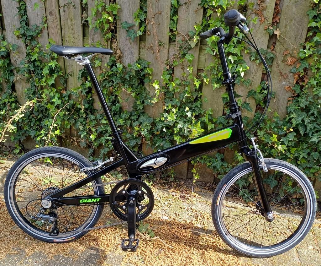 Giant Halfway vouwfiets als nieuw, 20 inch of meer, Versnellingen, Zo goed als nieuw, Totaal opvouwbaar