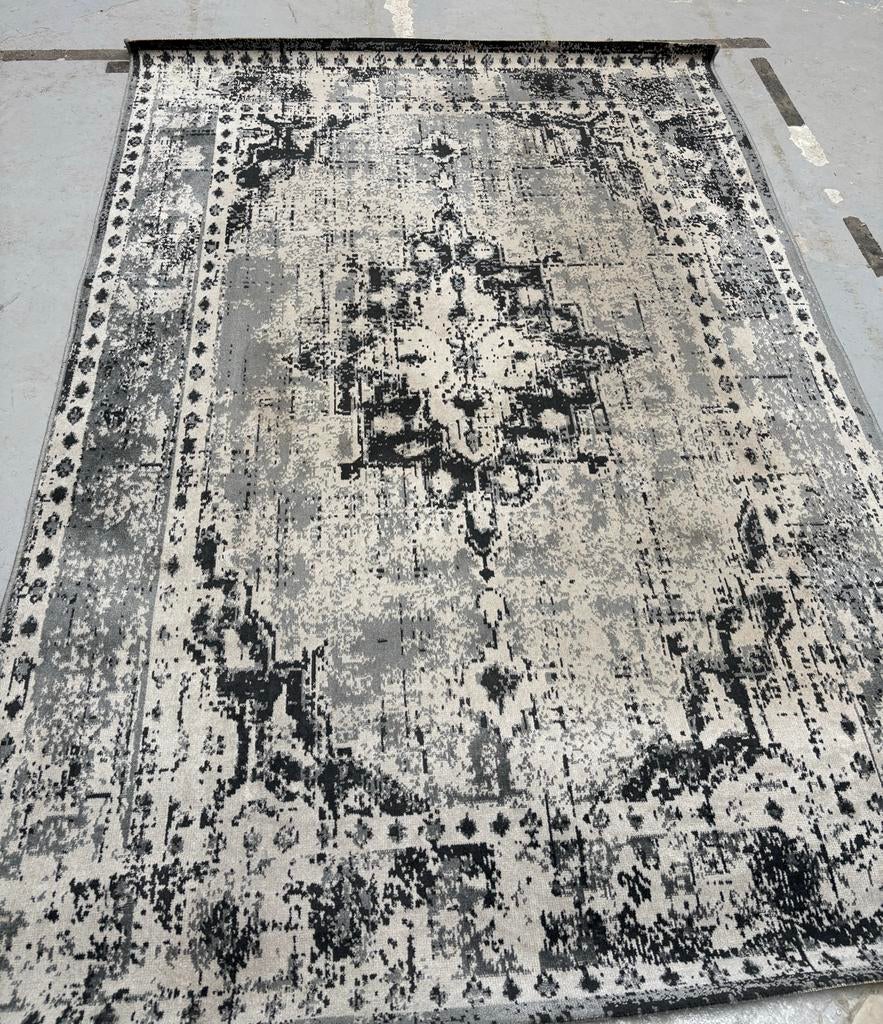 Vintage vloerkleed Leenbakker, Ophalen, Gebruikt, Wit, 150 tot 200 cm