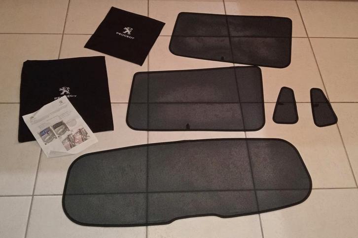 Carshades / Zonneschermen Peugeot 2008, Auto diversen, Auto-accessoires, Zo goed als nieuw, Ophalen