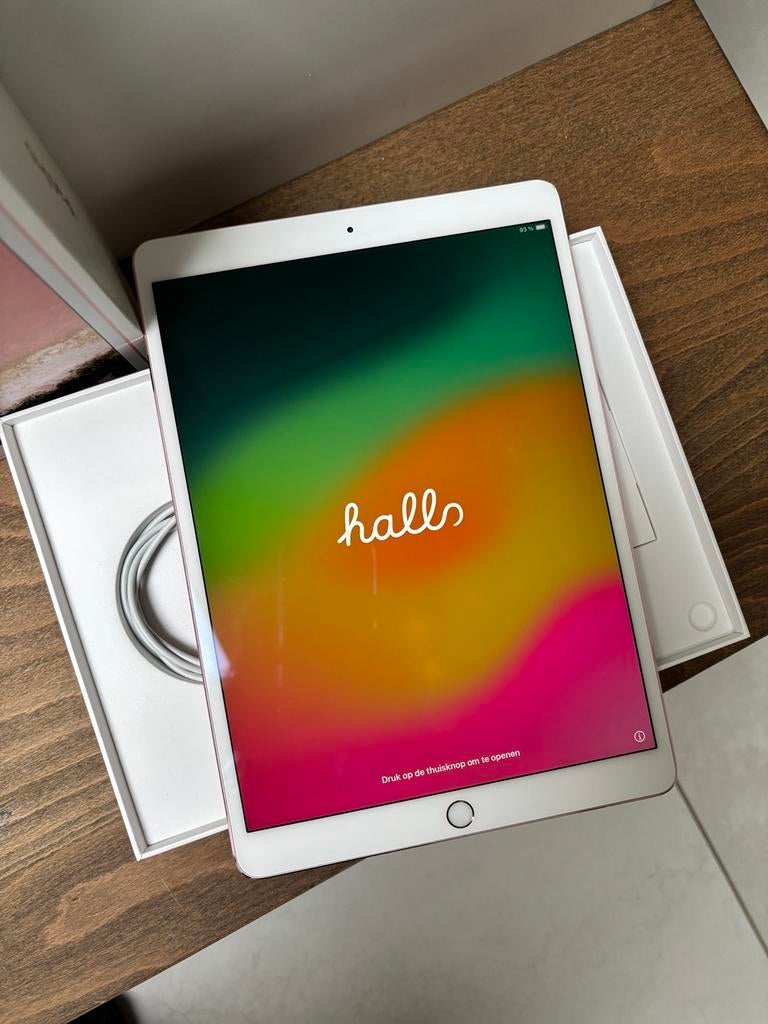 Apple iPad Pro 10.5" (2017) WiFi 64GB Rosé Goud + Pencil, Rose Goud, Gebruikt, Apple iPad Pro, 64 GB