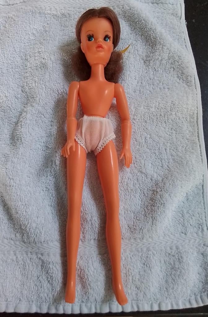 Vintage Sindy pop Martinair stewardess (zonder kleding), Verzamelen, Poppen, Ophalen of Verzenden, Gebruikt, Overige typen