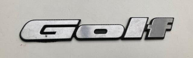 VW golf 2  LETTERS LOGO MERK, Ophalen of Verzenden, Auto's