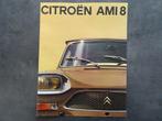 Citroën - Ami 8 / Afm. folder 27 x 21 cm, Boeken, Onbekend, Ophalen of Verzenden, Zo goed als nieuw, Citroën