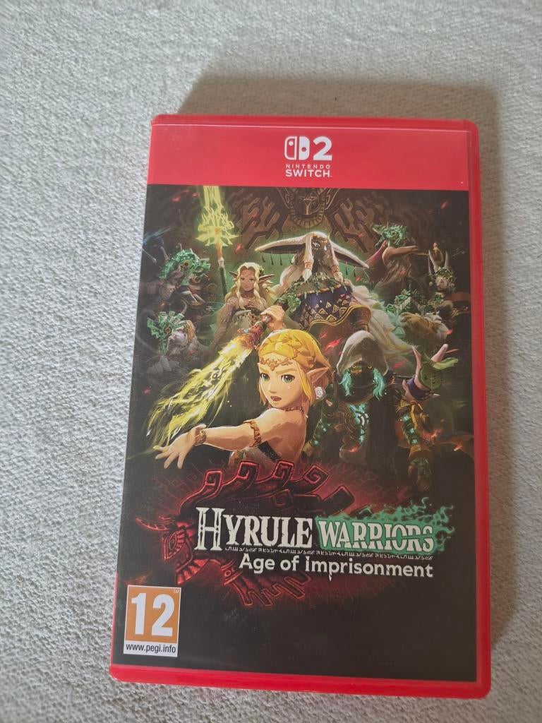 Zelda Hyrule warriors age of imprisonment switch 2, Avontuur en Actie, 1 speler, Ophalen of Verzenden, Zo goed als nieuw