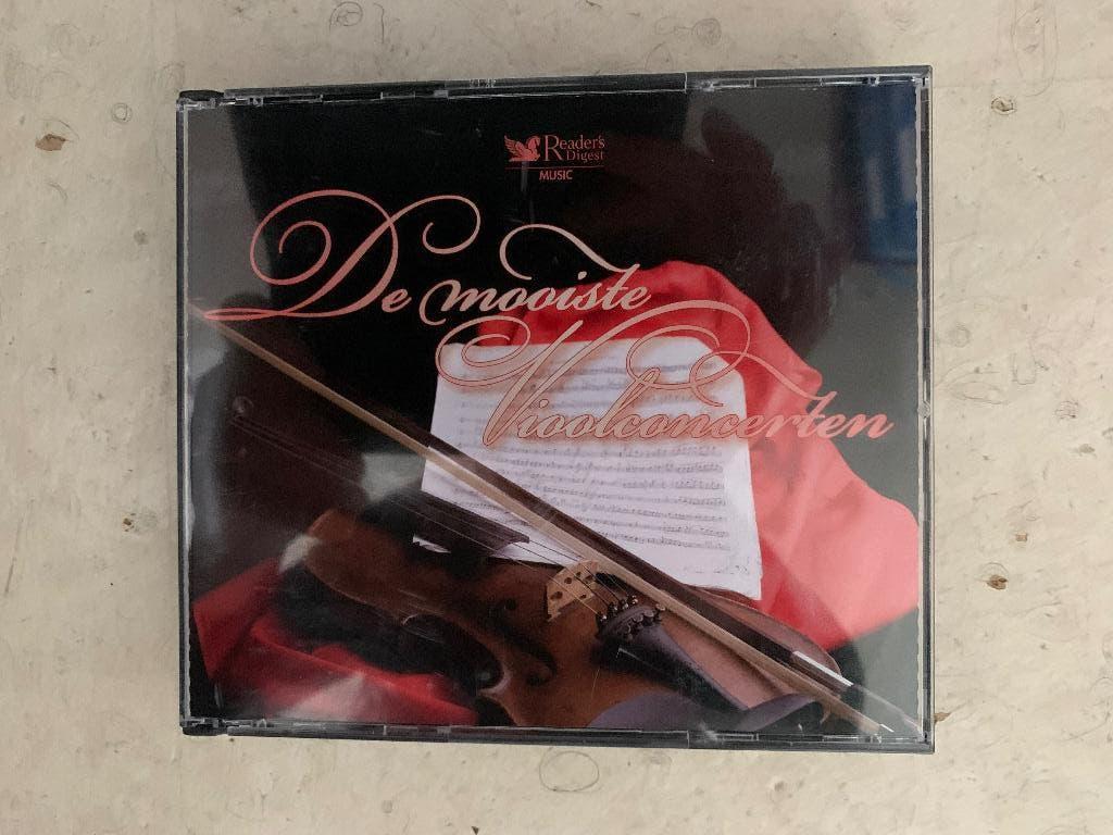 De mooiste vioolconcerten, Cd's en Dvd's, Cd's | Klassiek, Ophalen of Verzenden, Barok, Nieuw in verpakking, Overige typen