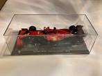 Ferrari sf21 charles leclerc 2021 1/24+vitrine, Ophalen of Verzenden, Nieuw, Formule 1
